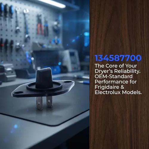 Miniatura 7 de (2 unidades) Termistor de control de secadora 134587700 – 10 K ohmios de resistencia se adapta a Frigidaire Kenmore Electrolux Dryer 1156925