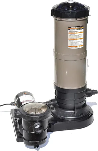 Miniatura 10 de Swimline Hydrotools - Sistema de filtro de cartucho para piscinas sobre tierra, 8 pies cuadrados con bomba de 0.3 THP, para piscinas de hasta 9000