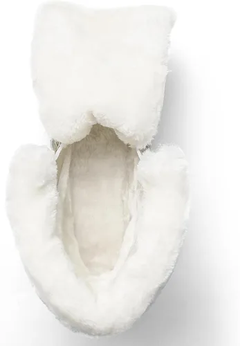 Miniatura 7 de COOJOY - Botas de nieve a media caña, peludas, e impermeables de mujer para el invierno