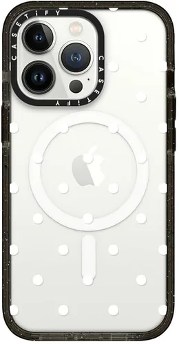 Miniatura 224 de Funda Impact de CASETiFY para iPhone 13 Pro Max con Magsafe - Estuche Claro Cuento de Invierno - Claro Negro Estuche transparente Winter Tale