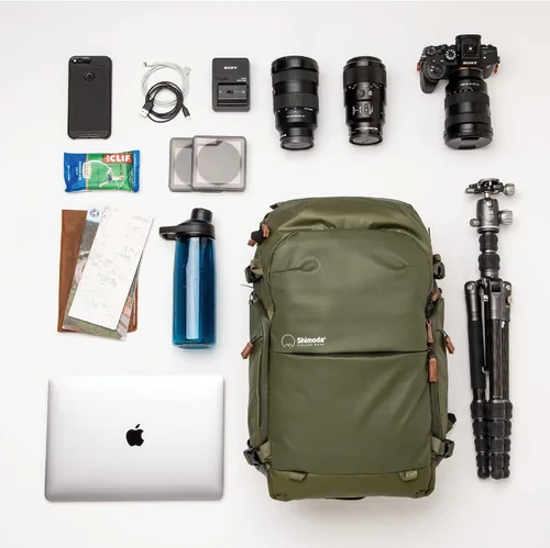 Miniatura 4 de Shimoda Explore V2 - Kit de iniciación de mochila de aventura de 25 litros con unidad de núcleo pequeña sin espejo, verde militar