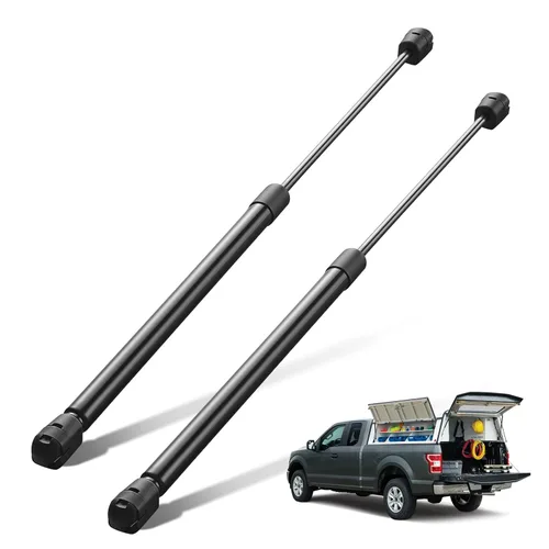 Miniatura 21 de BDFHYK C16-12104 - Puntales de choque de gas de 12 pulgadas/50 libras (222 N) para reemplazo de partes laterales traseras de toldo de camioneta Leer