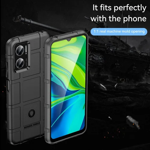 Miniatura 8 de Funda delgada para Redmi Note 11E 5G, funda protectora resistente con protección contra golpes de grado militar y cubierta protectora para el lente