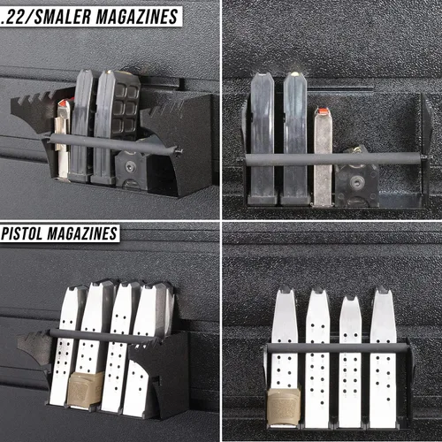 Miniatura 3 de Hold Up Displays - Estante universal de almacenamiento de cargador para todos los cargadores AR10, AR15, AK47, SKS, M4, pistolas de todos