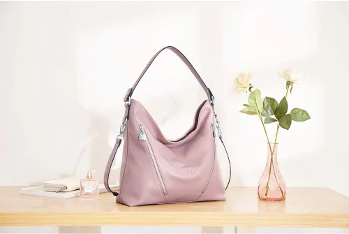 Miniatura 7 de BOSTANTEN Bolso de cuero para mujer, diseño de bolsos de hombro, Hobo