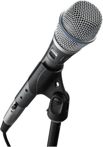 Miniatura 6 de Micrófono condensador SHURE para manejar aplicaciones vocales, Gris