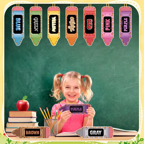 Miniatura 7 de Funrous 10 Pieces Kids Recognition Lacing Cards Thick Cardboard Educational Sewing Cards Double Sided Lacing Playing Games for Children Toddler