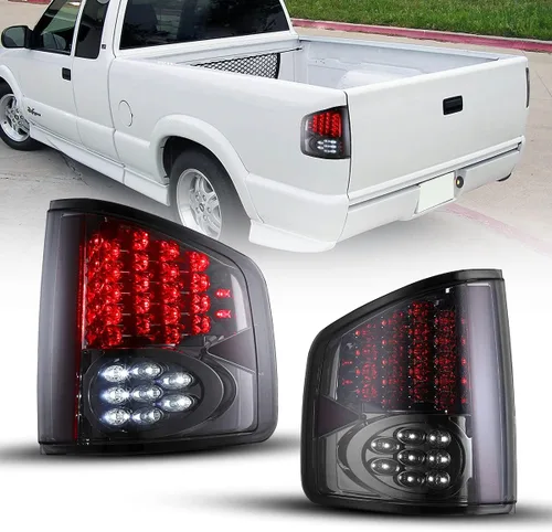 Nixon Offroad Luces traseras LED para Chevy S10 GMC Sonoma 1994-2004 y camioneta Isuzu Hombre 1996-2000, repuesto para el lado del conductor y del