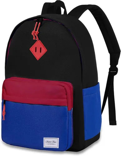 Chase Chic Mochila infantil para niñas – Mochilas escolares de 17 pulgadas para niños pequeños para niños de 6 a 12 años – Bolsa de libros