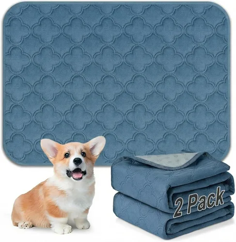 Miniatura 13 de FunFurry Forro lavable para jaula de conejillo de indias, paquete de 4 almohadillas reutilizables y lavables, ropa de cama impermeable