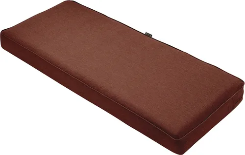 Miniatura 12 de Classic Accessories, Montlake FadeSafe - Cojín para banco de exteriores resistente al agua, 42x18x3 pulgadas, beige antiguo