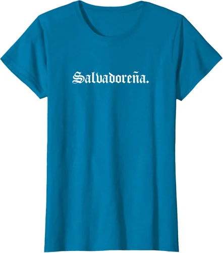 Miniatura 96 de Camiseta Salvadoreña Mujer, Negro