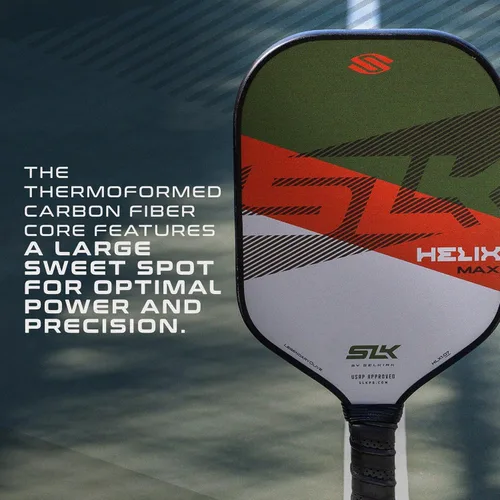 Miniatura 5 de Selkirk Sport SLK Helix Pro Paleta de Pickleball Paletas de Pickleball de Fibra de Carbono Termoformada con Cara Híbrida de Fibra de Carbono
