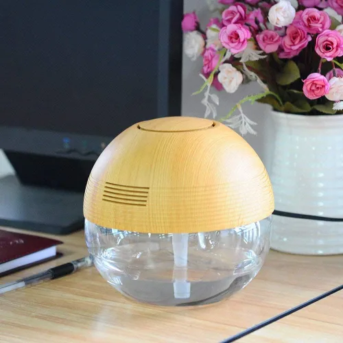 Purificador de aire a base de agua Revitalizador Eliminador de olores Humidificador Aromaterapia Limpiador de aire (miel)