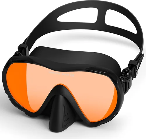 Miniatura 8 de Gafas de natación para adultos con cubierta para la nariz, máscara de buceo de visión amplia, sin fugas, gafas de natación para hombres, mujeres