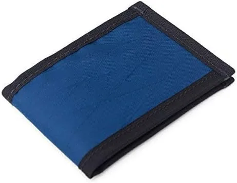 Miniatura 2 de Billetera Flowfolf Vanguard, delgada para bolsillo con doblés., talla única , Azul marino