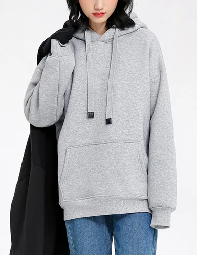 Miniatura 6 de Yeokou Sudaderas con capucha de invierno para mujer, sudadera de forro polar sherpa cálida y pesada