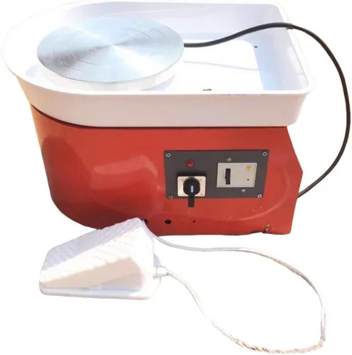 Huanyu Máquina de cerámica Máquina de cerámica Rueda de cerámica de 350 W, 9.8 in, 9.8 pulgadas, arcilla de cerámica, manualidades, herramienta de