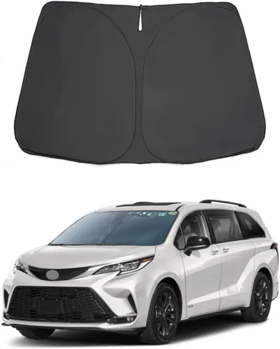 Miniatura 34 de Parasol plegable para parabrisas delantero de automóvil, ajuste personalizado para Toyota 4Runner 2010-2023 2024 2025, accesorios interiores