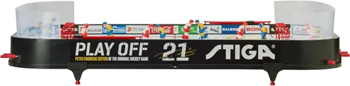 Miniatura 2 de STIGA Table-Top Rod Hockey Game Play Off 21 – Classic Ice Hockey Action with Enhanced Features, Easy Assembly, Includes 2 Pucks – Fun for All Ages