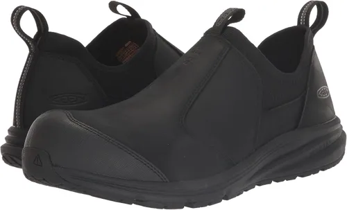 Miniatura 7 de KEEN Utility Men's Vista Energy+ Shift Low Height Composite Toe ESD Leather Slip on Industrial Work Sneakers