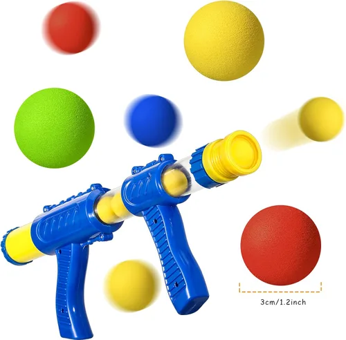 Miniatura 2 de Sumind 48 Piezas Bolas de Espuma a Granel Bolas de Repuesto Redondas Balas de Espuma Suave Paquete de Repuesto de Reemplazo para Pistolas Blasters