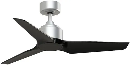 Miniatura 5 de TriAire Custom - Ventilador de techo de 3 aspas, 12.42 pulgadas de alto y 44 pulgadas de ancho, acabado blanco mate, color nogal oscuro Blanco