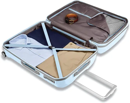Miniatura 64 de Samsonite Freeform – Maleta rígida, expandible con ruedas dobles giratorias, Blanco