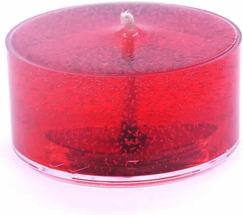 Paquete de 24 velas de té perfumadas con aroma a manzana McIntosh dulce y suave a base de hasta 8 horas The Gel Candle Company