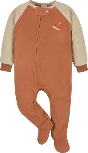 Miniatura 2 de Gerber Baby Boys' Toddler Loose Fit Flame Resistant Fleece Footed Pajamas 2-Pack