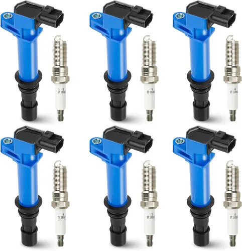 Miniatura 9 de Paquete de 6 bobinas de encendido compatibles con Buick Cadillac Suzuki Chevy GMC Pontiac Saab Saturn Suzuki Impala Limited V6 3.0L 3.2L 3.6L