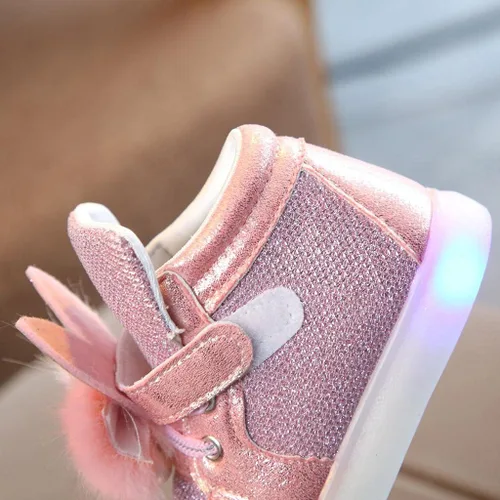Miniatura 3 de Botas de invierno para bebés y niñas de 1 a 6 años de edad, zapatos cálidos y antideslizantes