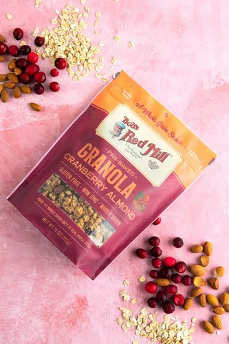 Miniatura 3 de Bob's Red Mill Granola de almendras y arándanos, 11 onzas (paquete de 6) – Sin OMG, grano entero, Kosher