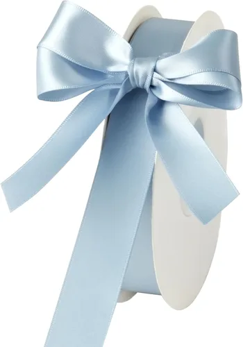 Miniatura 12 de MAYREEL Cinta de satén negra de 7/8 pulgadas de doble cara para envolver regalos, manualidades, lazos para el pelo, decoración de fiesta, ramos