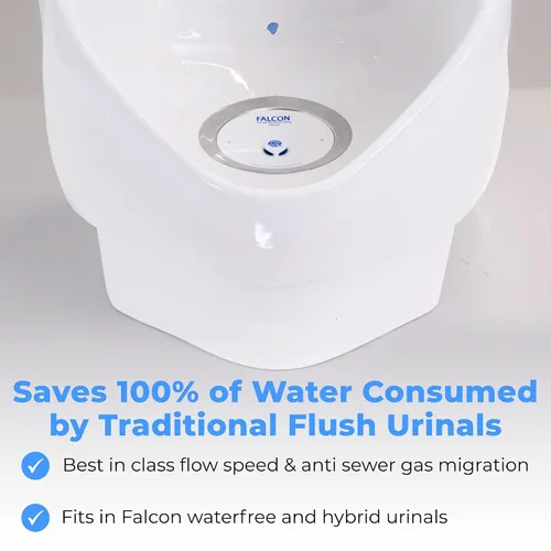 Miniatura 4 de Falcon Waterfree Urinal cartucho de repuesto (Single), Urinal no incluidos