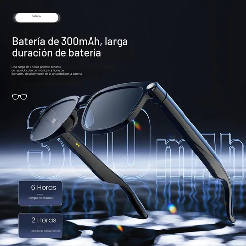 Miniatura 9 de Gafas inteligentes con cámara, 4K con audio Bluetooth gafas con cámara para hombres y mujeres, 8MP 32G HD, grabación de video oculta, compatible
