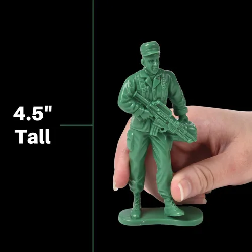 Miniatura 6 de Soldados Grandes US Toy Company 7958, Verde
