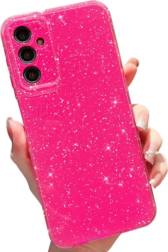 Miniatura 84 de MINSCOSE Funda compatible con Samsung Galaxy A14 5G, bonita funda delgada con purpurina fina, a prueba de golpes, de TPU para mujeres y niñas