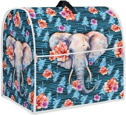 Miniatura 17 de Butterfly Kitchen Aid - Funda acolchada para batidora de pie, se adapta a todos los modelos de cabezal inclinable y elevador de tazón, tela
