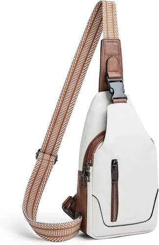 Miniatura 9 de Mroede Bolso bandolera para mujer, bolso cruzado para mujer, bolsa de pecho, riñoneras para mujeres, adolescentes y niñas para viajes escolares