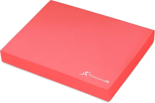 Miniatura 15 de ProsourceFit Almohadilla de equilibrio de ejercicio, alfombrilla de espuma acolchada antideslizante y rodillera para entrenamiento de fitness y Negro