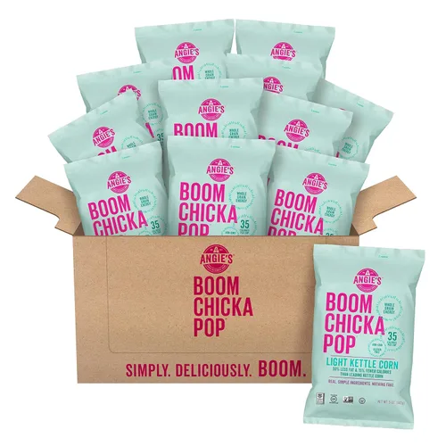 Miniatura 20 de Angie's BOOMCHICKAPOP - Maíz, bolsa de 5.5 onzas (paquete de 12 bolsas)