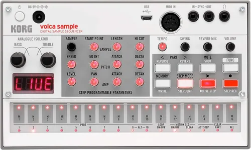 Miniatura 7 de Máquina analógica de ritmo Korg Volca Beats, Negro, S