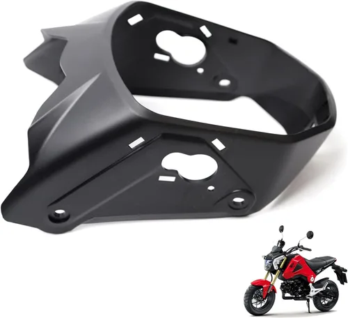 Mokuo Cobertura de Faro Negro para Motocicleta Fit para Honda Grom Msx125 SF 2013-2016 Kit de Carenados Piezas