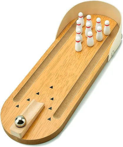 Mini juego de bolos de mesa: divertidos regalos de elefante blanco para adultos, hombres y mujeres, rellenos de calcetines de Navidad para