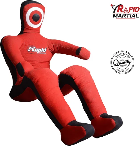 Miniatura 2 de BJJ Jiu Jitsu - Maniquí de agarre para ejercicios de sumisión como muñeca, como cerraduras de piernas, ganchos de talón, cerraduras de tobillo
