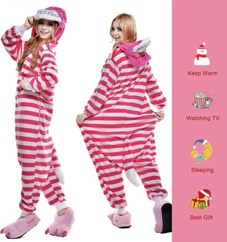 Miniatura 4 de SWEETXIN Pijama unisex para adultos y niños, para Halloween, Navidad, ropa de dormir, traje de cosplay para mujeres y hombres