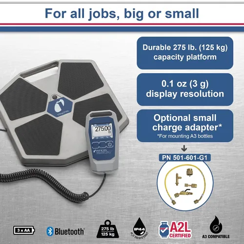Miniatura 2 de INFICON Wey-TEK Pro - Báscula de carga de refrigerante