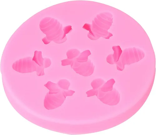 Miniatura 6 de Molde para pastel, molde de pastel en forma de abeja, molde de silicona para chocolate, para decoración de pasteles, fondant, herramienta