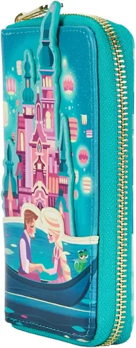 Miniatura 6 de Loungefly Disney Tangled Princess Castle - Cartera con cremallera alrededor